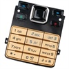 Nokia 6300 Knappsats Latin - Guld
