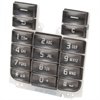 Knappsats Sony Ericsson T630, Latin Vit