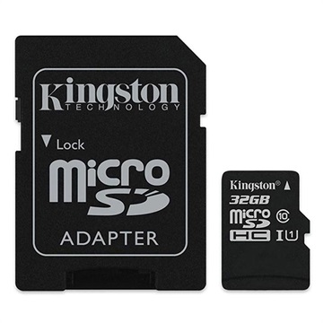 Kingston Canvas Select MicroSDHC Minneskort SDCS/32GB - 32GB