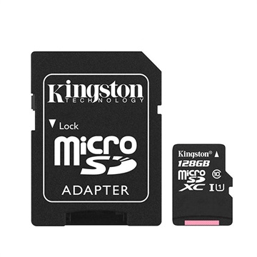Kingston Canvas Select MicroSDXC Minneskort SDCS/128GB - 128GB