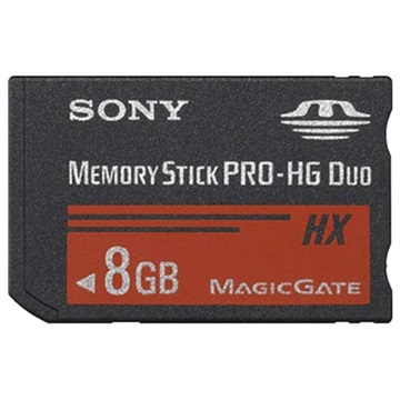 Sony Memory Stick PRO-HG Duo HX - 8GB