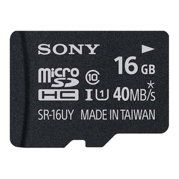 Sony MicroSDHC Minneskort SR-16UYA - 16GB
