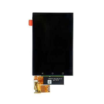 BlackBerry Keyone LCD Display - Svart