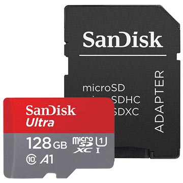 SanDisk Ultra MicroSDXC UHS-I Kort SDSQUAR-128G-GN6MA - 128GB