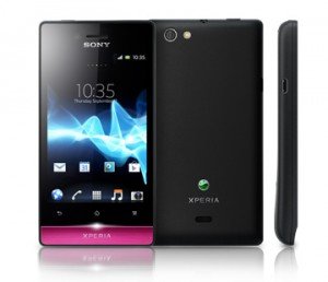 Android smartphone - Sony Xperia miro 