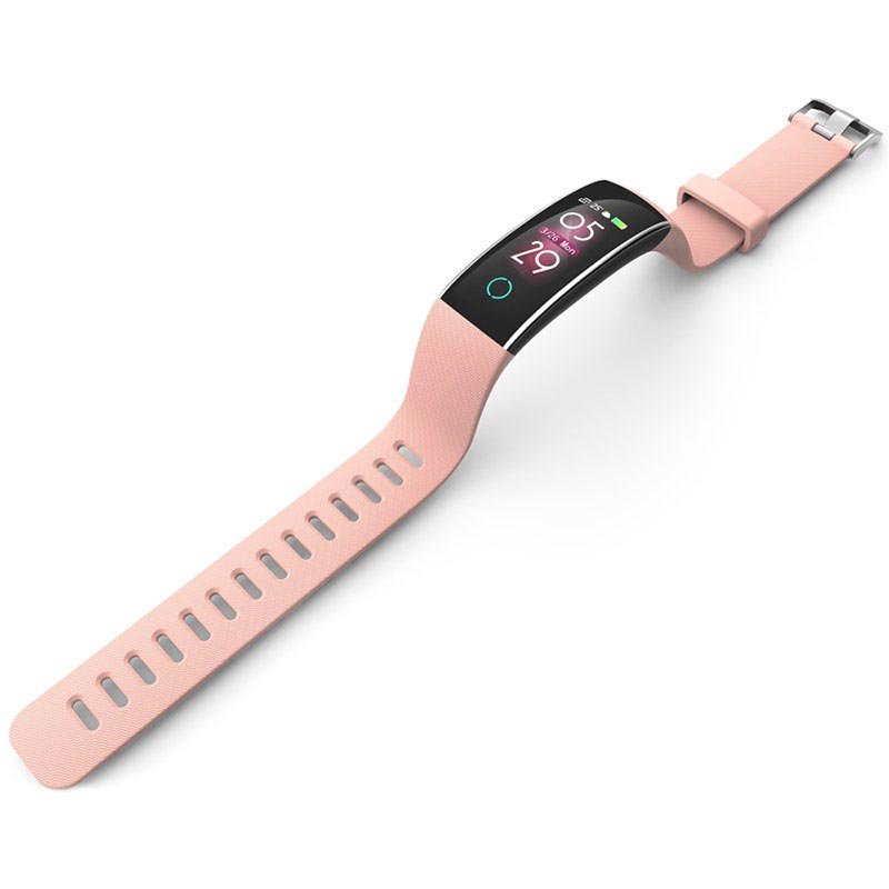 Aktivitetsarmband C20 Bluetooth aktivitetsmätare i rosa