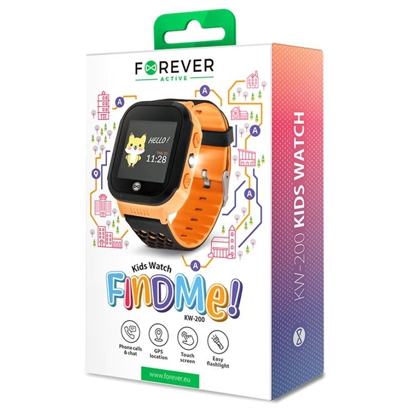 Smartwatch för barn från Forever Forever Find Me KW-200 smartklocka