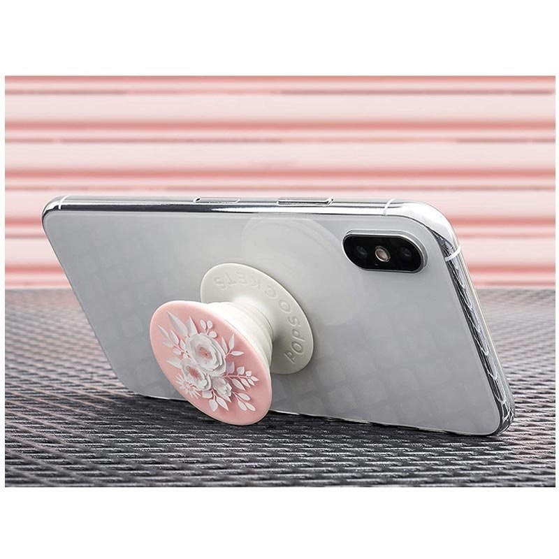 Popsocket rosa blommor Elegant popsocket