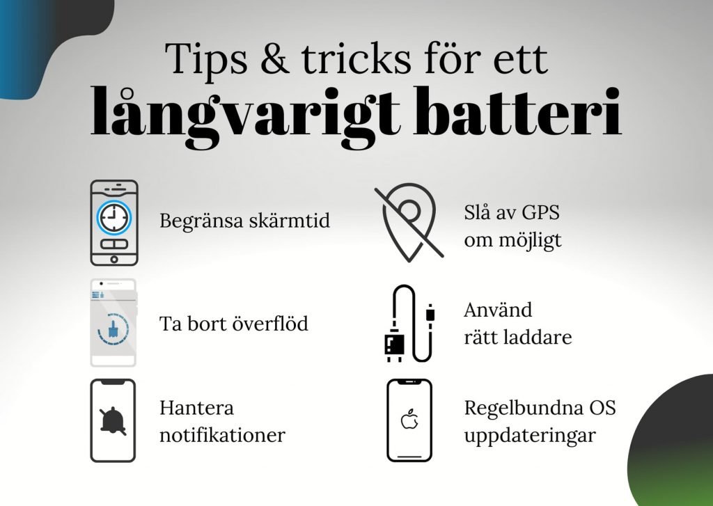 Tips & tricks för ett långvarigt batteri