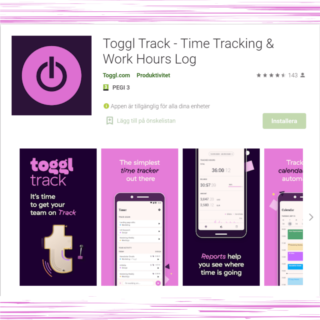 Toggl Track - Time Tracking & Work Hours Log