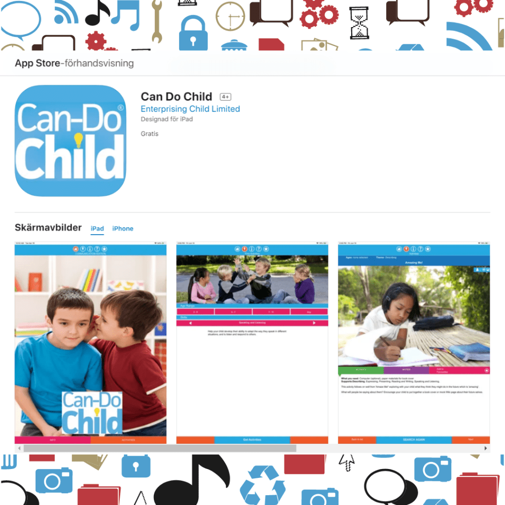 Can Do Child app Enterprising Child Ltd app