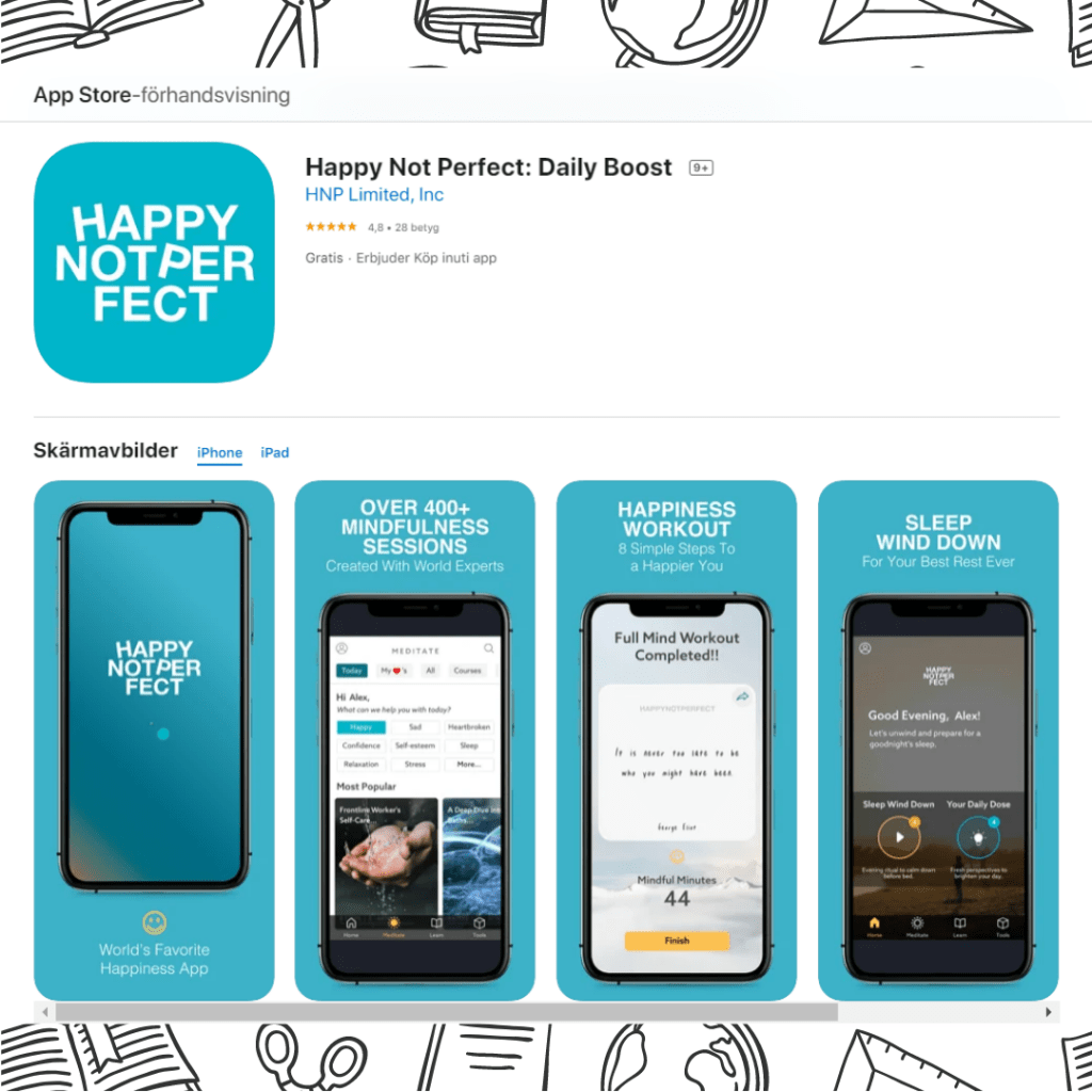 Happy Not Perfect meditationsapp
