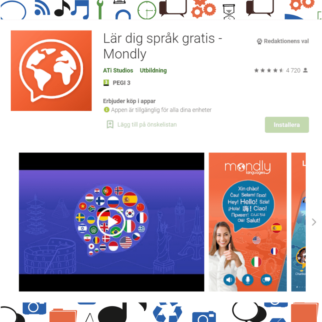 Mondly språkapp - Lär dig språk gratis