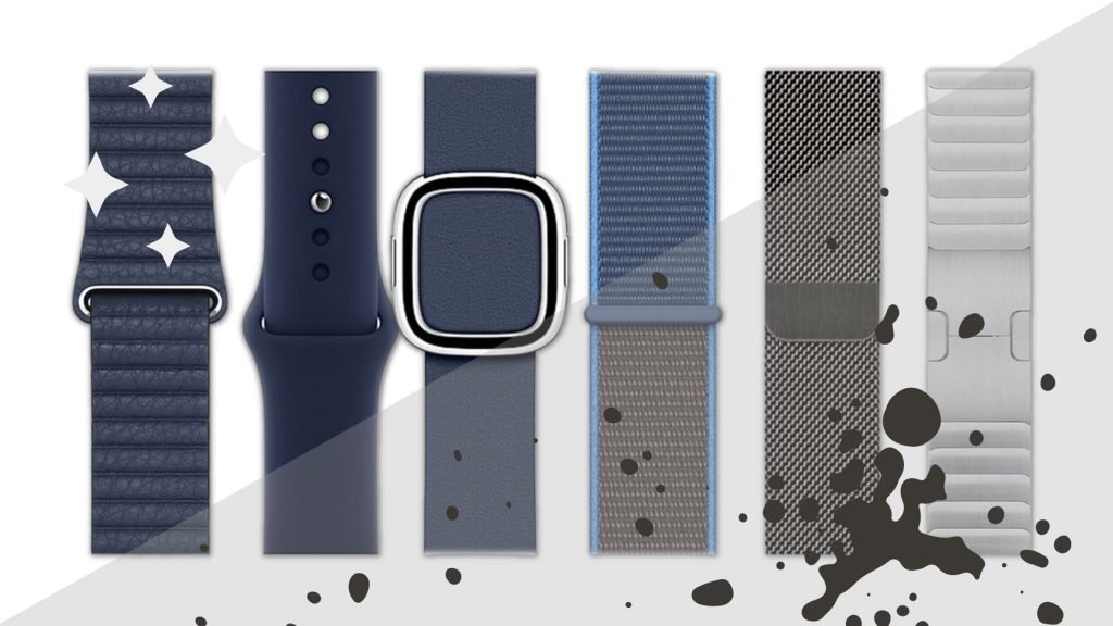 Rengör iWatch band Tvätta Apple Watch armband