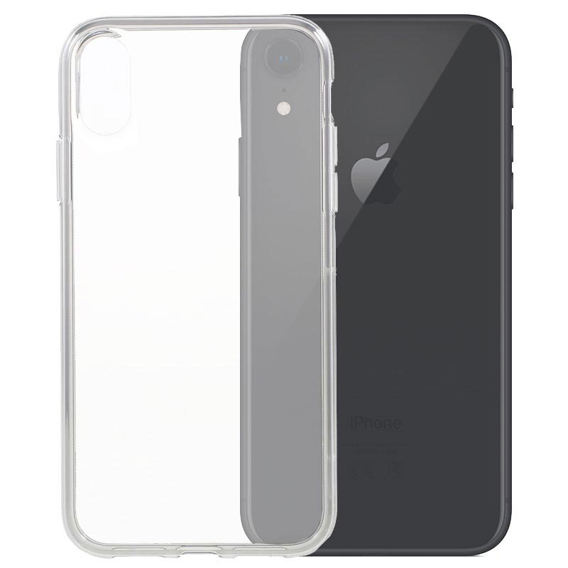 Genomskinligt iPhone XR TPU skal