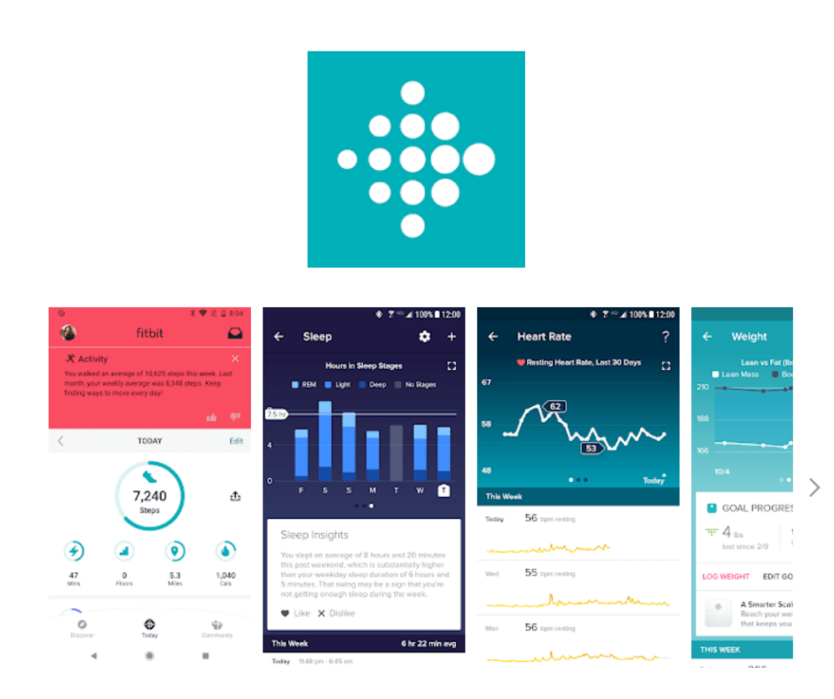 Fitbit app för träning Fitbit träningsapp