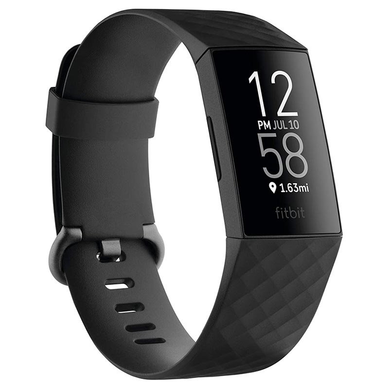 Fitbit Charge 4 aktivitetsarmbnad Fitbit Charge 4 i svart