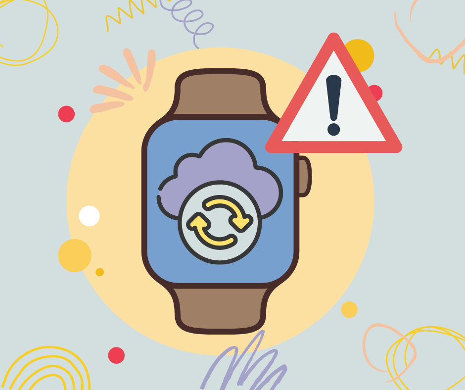 Problem med Apple Watch meddelanden Problem med iWatch synkning