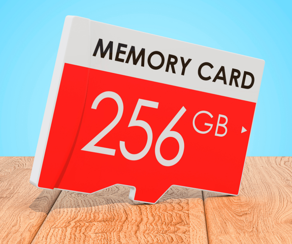 256GB minneskort