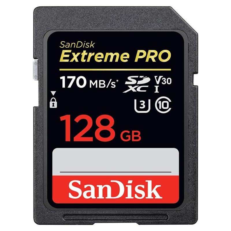 SanDisk Extreme Pro 128GB minneskort