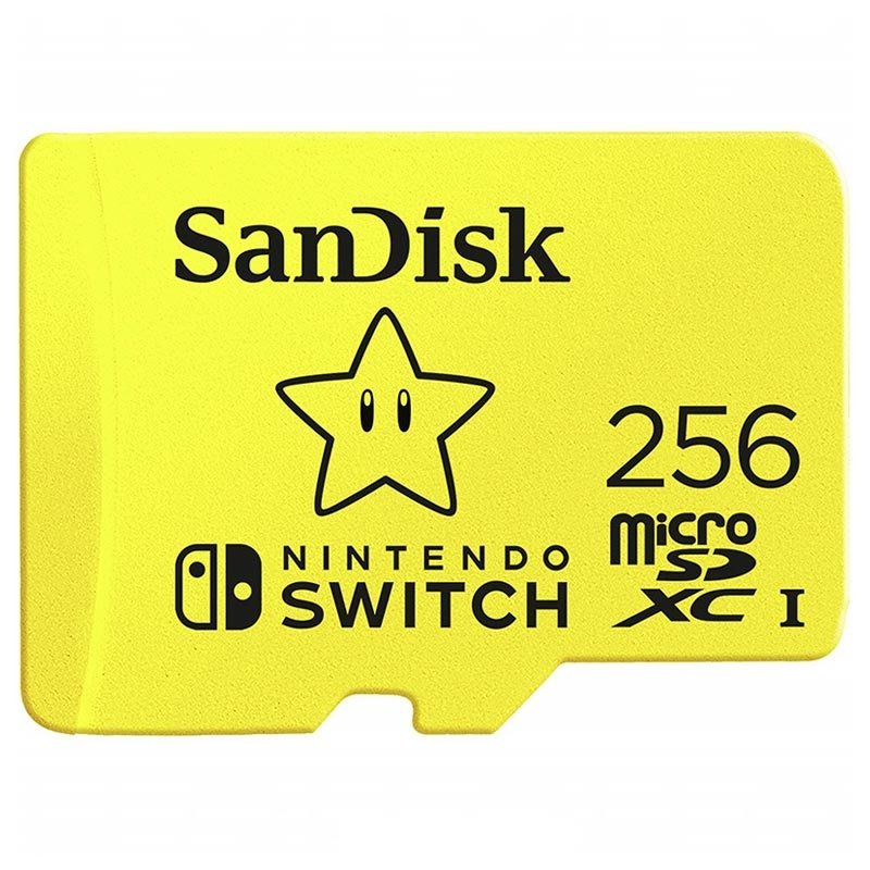 SanDisk Micro SD-kort till Nintendo Switch på 256GB
