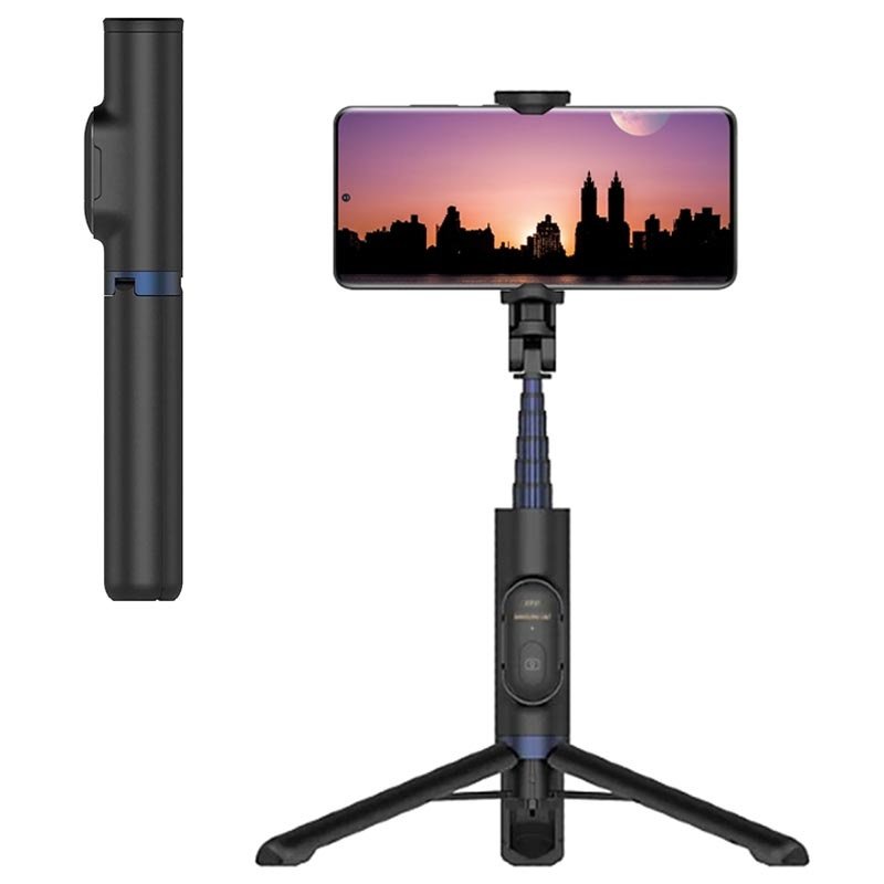 Svart Bluetooth slefie stick och tripod från Samsung