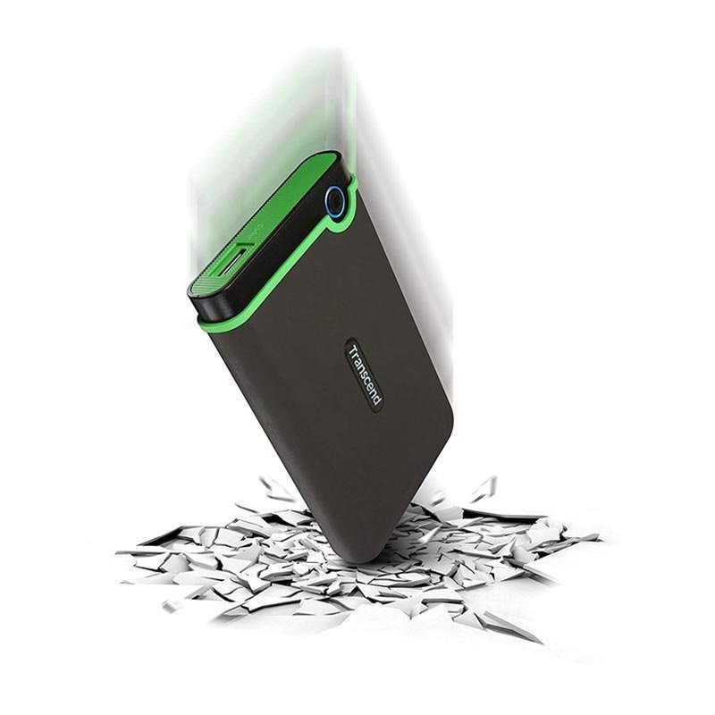 Transcend StoreJet 25M3 USB 3.1 extern hårddisk Hållbar hårddisk från Transcend