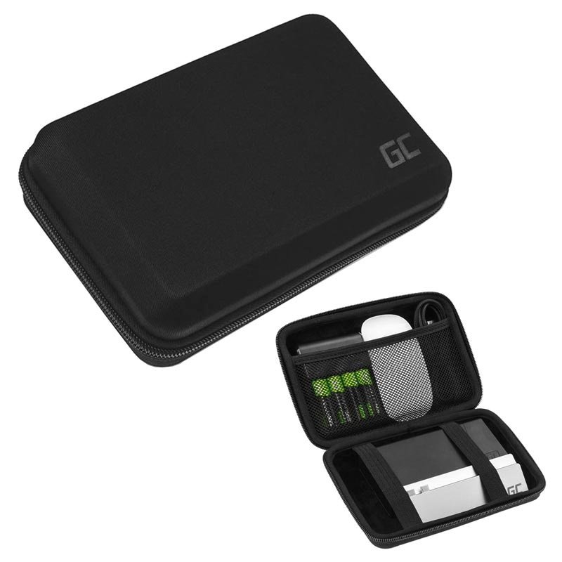 Green Cell PowerCase organiserare i svart Organiserare från Green Cell
