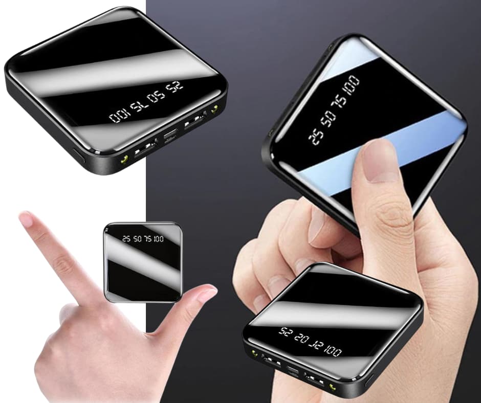 Mini Fast powerbank Mini powerbank med snabbladdning