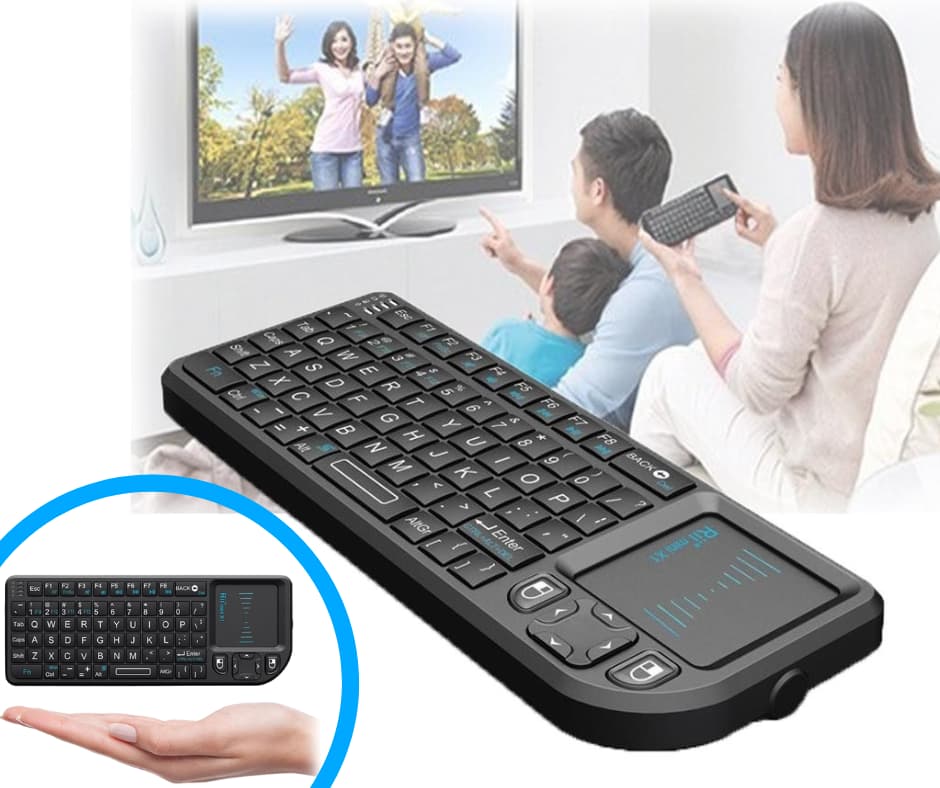Rii X1 Mini trådlöst tangentbord med touchpad Rii X1 Mini trådlöst tangentbord
