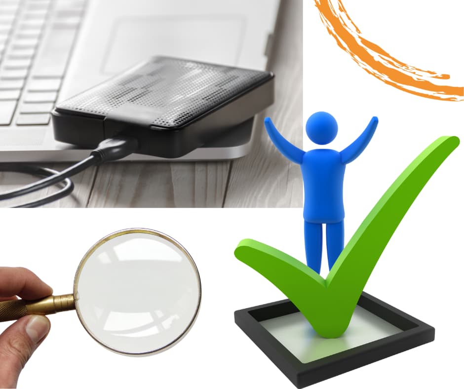 Lös problem med en skadad extern hårddisk Problem med skadade hårddiskar