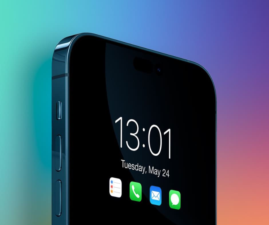 Always-on display på iPhone 14 serien