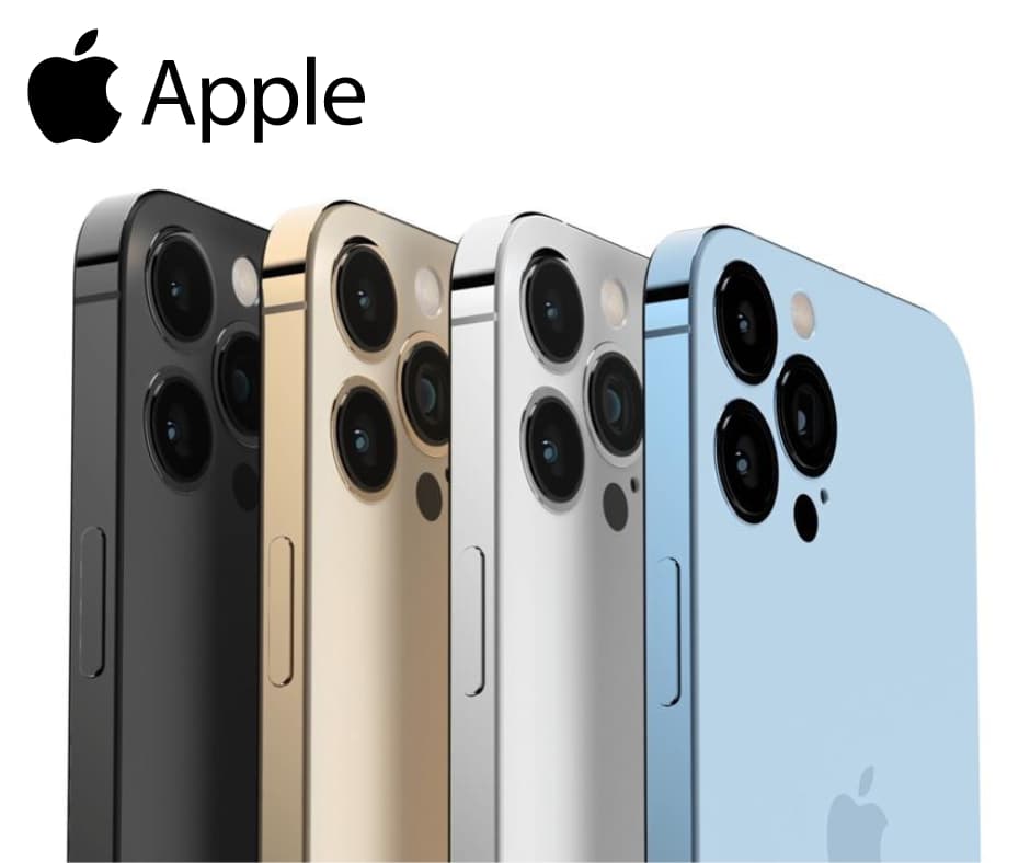 iPhone 14 serien i olika färger 2022:s iPhone färger