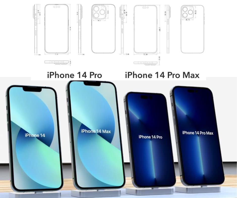 iPhone 14 Pro och iPhone 14 Pro Max Pro och Pro Max modellerna av iPhone 14 serien