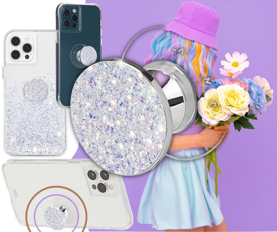 Sugpropp och grepp för smartphones Case-Mate popsocket