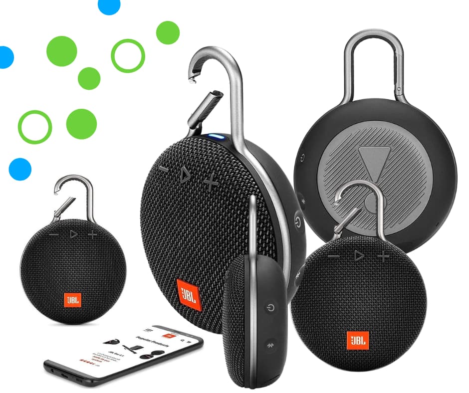 JBL Clip 3 vattentät Bluetooth högtalare