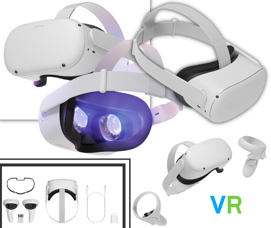 Meta Quest 2 Allt-i-ett VR system