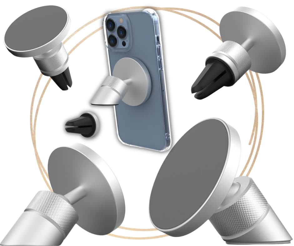 Just Mobile AluDisc Go magnetisk bilhållare