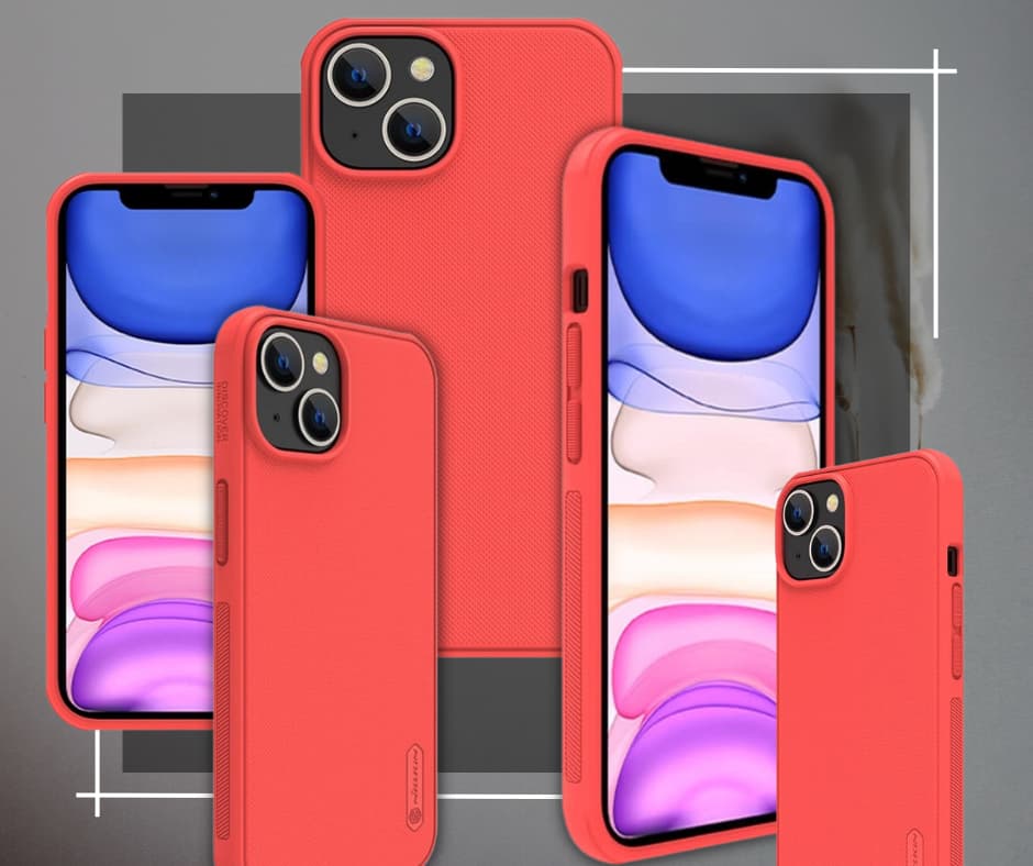 Nillkin Super Frosted Shield skal till iPhone 14 iPhone 14 skal från Nillkin