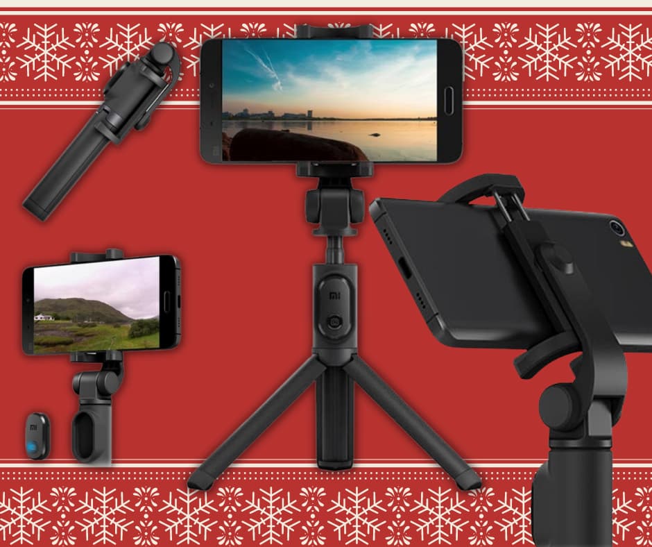 Xiaomi Mi selfie stick tripod Xiaomi Mi selfiepinne med Bluetooth-fjärrkontroll
