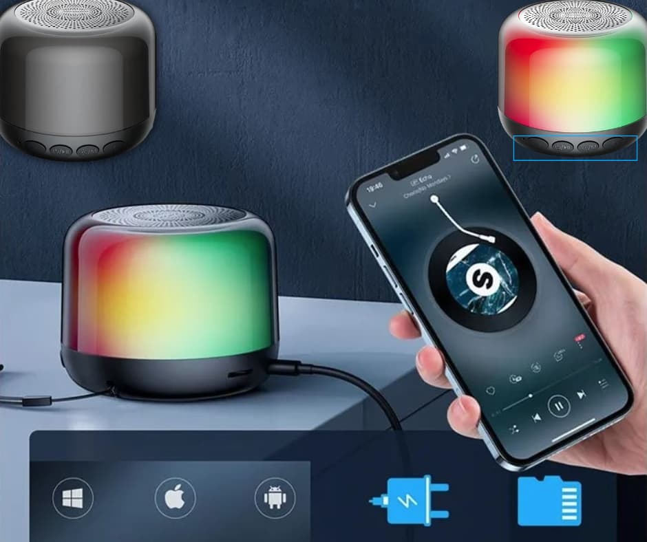 Joyroom JR-ML03 Mini RGB Bluetooth-högtalare