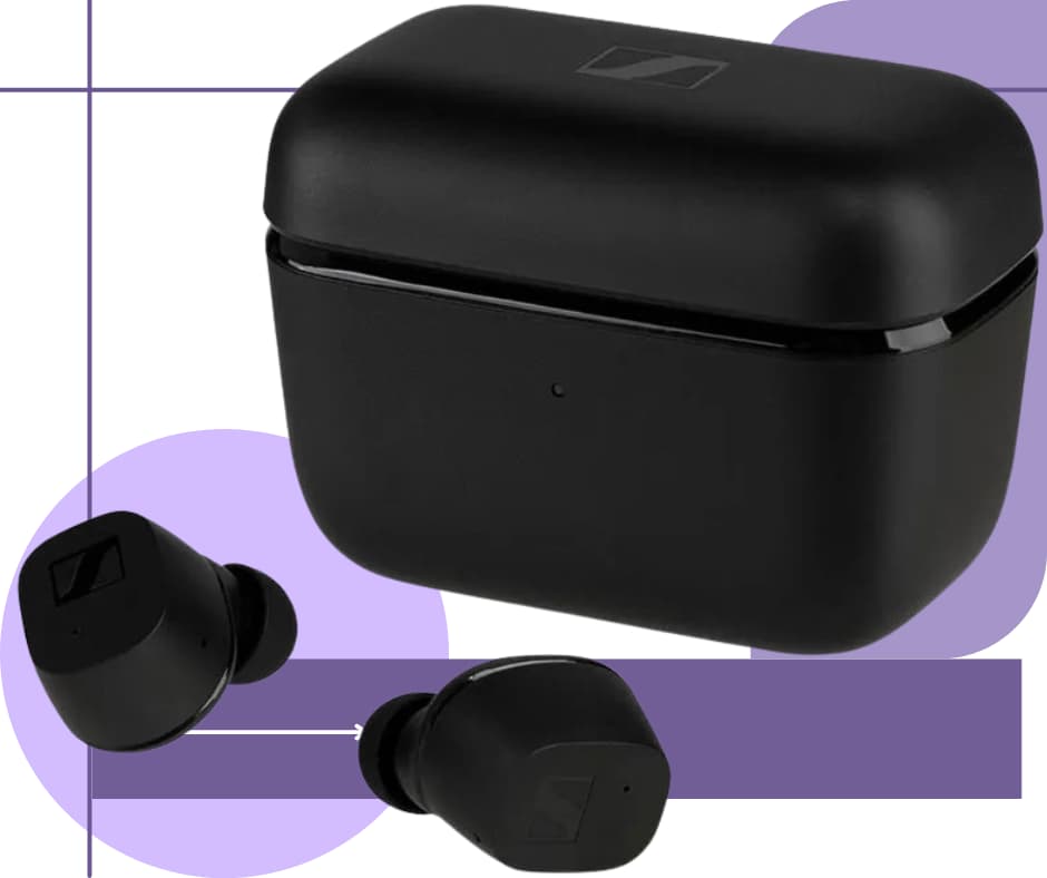 Sennheiser CX True Wireless Stereo hörlurar Sennheiser CX True Wireless Stereo Hörlurar med Anpassningsbara touchkontroller