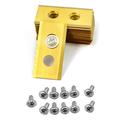 12-pack knivar till Worx Landroid L/M/Vision/S robotgräsklippare - Guld