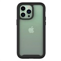 360 Skydds iPhone 14 Pro Skal - Svart / Klar