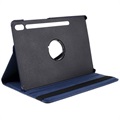 Samsung Galaxy Tab S8 360 Roterande Foliofodral - Mörkblå