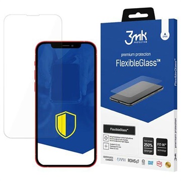 3MK FlexibleGlass iPhone 13 Mini Hybrid Skärmskydd - 7H - Klar