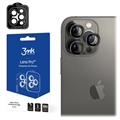 3MK Lens Protection Pro iPhone 14 Pro/14 Pro Max Kameraskydd - Grafit