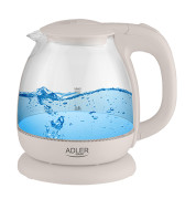 Adler AD 1283C Vattenkokare glas elektrisk 1.0L