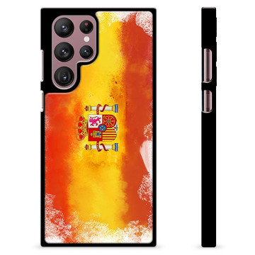 Samsung Galaxy S22 Ultra 5G Skyddsskal - Spansk Flagga