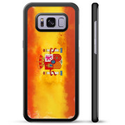 Samsung Galaxy S8+ Skyddsskal - Spansk Flagga